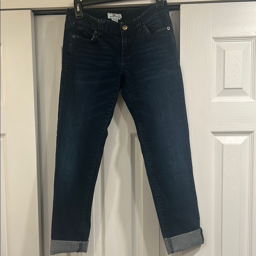 Vineyard Vines Blue Ankle Cropped Jeans